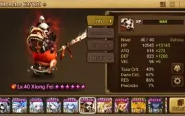 Summoners Wars LV Max top