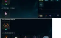Conta de lol league of legends antiga s9 lv200 elo diamante