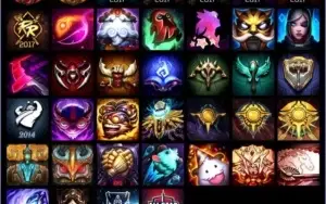 Conta no LoL - Unranked 39 Skins