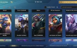 Conta LOL Wild Rift com 85 skins