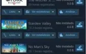 CONTA STEAM COM MAIS DE 100 JOGOS. Cyberpunk, RDR2, etc