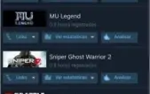 Conta Steam com mais de 50 jogos lvl 19 conta com 4 anos