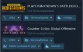 Conta Steam com mais de 50 jogos lvl 19 conta com 4 anos