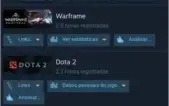 Conta Steam com mais de 50 jogos lvl 19 conta com 4 anos