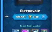 Clash Royale:Arena 11,com troca de nome,level 8,ledarias 2