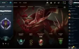 LOL CONTA PLATINA 1 150SKINS