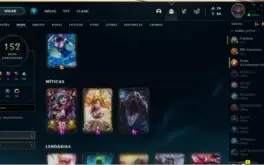 LOL CONTA PLATINA 1 150SKINS