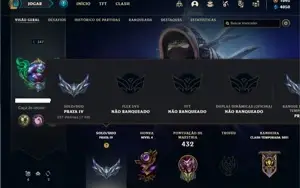 Conta prata 4 com 120 Champs e 86 Skins + 1500 RP