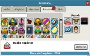 Conta habbo 2008 Nick raro não pessoal