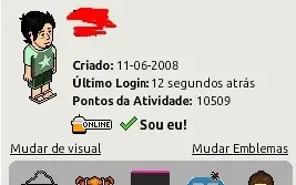 Conta habbo 2008 Nick raro não pessoal