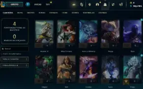 CONTA UNRANKED C/ VIEGO PENTAKILL/ PROJETO ZED E +SKINS