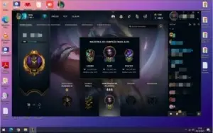 Conta lol  varias skins