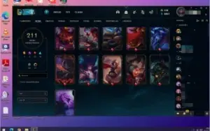 Conta lol  varias skins