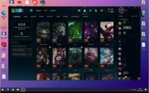 Conta lol  varias skins