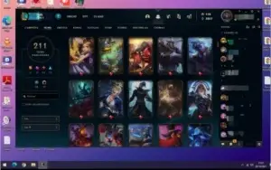 Conta lol  varias skins