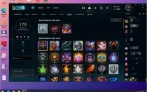 Conta lol  varias skins