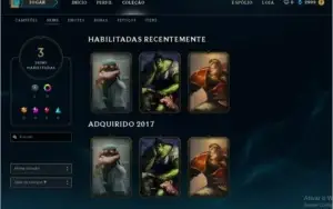 Conta De League Of Legends Bronze 4, Nível 45