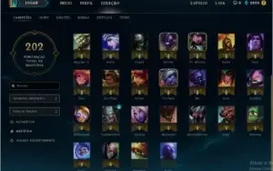 Conta De League Of Legends Bronze 4, Nível 45