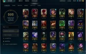 Conta De League Of Legends Bronze 4, Nível 45