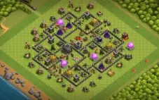 Cv 9 Full, Clash of Clans.