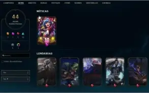 Conta dos Deuses LOLZINHO PRATA 1 LVL 117