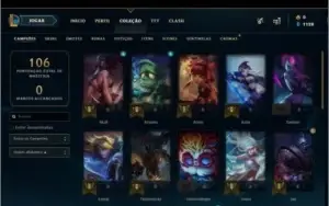Conta league of legends