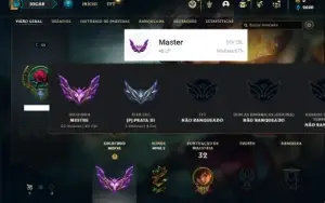 Conta Mestre com 36 Champs e 3 Skins ( 40 PDL )