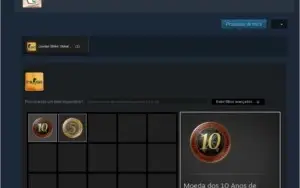 CONTA STEAM MEDALHAS CSGO DE 5 e 10 ANOS