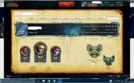Conta de LoL Mestre!