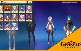 Diluc e Ganyu AR 32