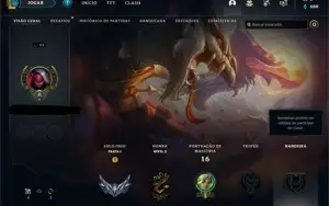 CONTA LOL SMURF BARATO