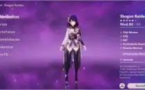 YOIMIYA+RAIDEN+1 ARMA 5 ESTRELAS PRÓXIMO PERSONAGEM GARANTID