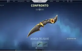 Conta Valorant Sublimes |Adaga Delíquio