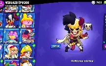 Conta Brawl Stars 25K Troféus e Muitas Skins