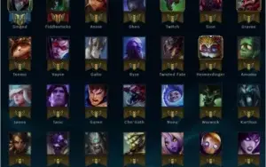 Conta League of legends platina IV