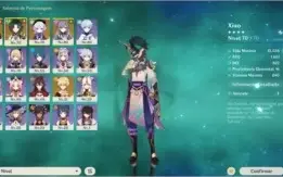 Genshin Impact - Diluc C1 / Xiao / Qiqi / Keqing / Espada 5*