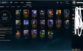 CONTA LVL 30 UNRANKED