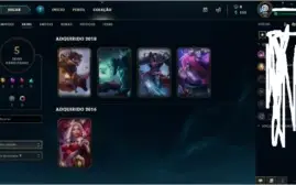 CONTA LVL 30 UNRANKED
