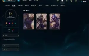 Conta Lol Gold 2 Smurf