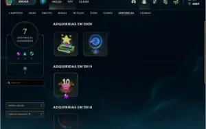Conta Lol Gold 2 Smurf