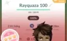 Conta Rayquaza 100% shiny