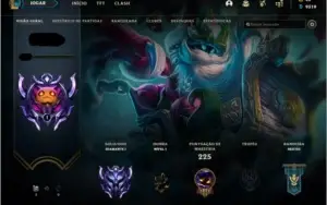 Conta de League of Legends Diamante