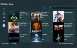 conta ps4 com 6 jogos ,AC IV,GTA SA,DESTINY,BF 4,DRAGON AGE