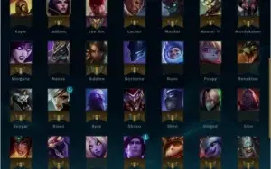 ACC LOL GOLD V - EX PLATINA 3  30 Skins 5 Paginas de runa