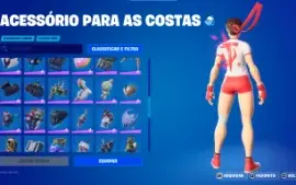 Conta Fortnite Tubarao Mako, Take The L, Skin Da Twitch...