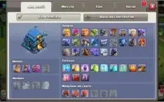 Clash of Clans CV12 90%FULL+10 skin de herói +6 construtores