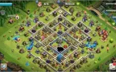 Clash of Clans CV12 90%FULL+10 skin de herói +6 construtores