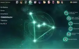 Genshin impact conta Zhongli C1+Baal AR43
