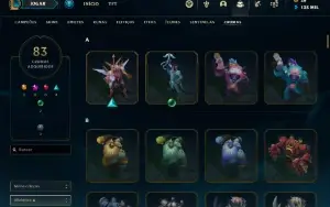 Conta league of legends /2013 com 478 skins