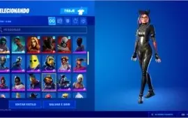 Conta da temporada 3 com minty +3k de vbucks